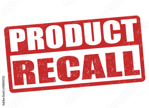 Product recall stamp