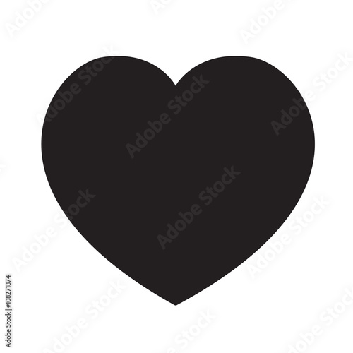 heart icon Illustration design