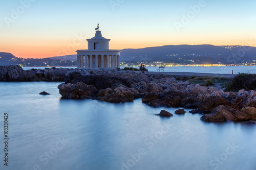 Lighthouse in Argostoli, Kefalonia, Greece