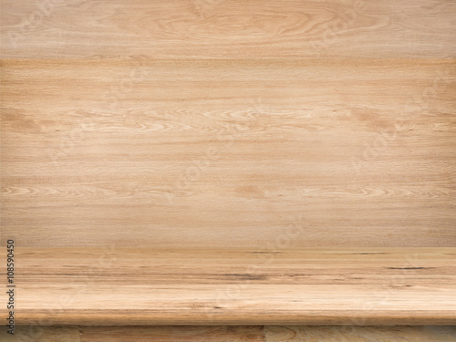 wooden counter top with wooden background