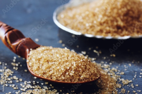 Raw sugar still life