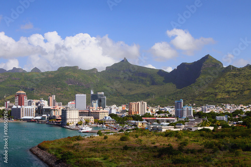 Port Louis - capital of Mauritius