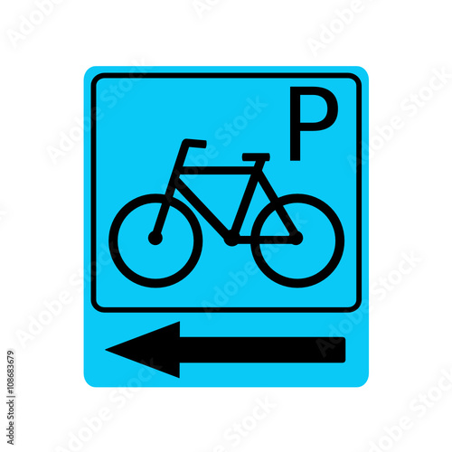 znak parking rowerowy
