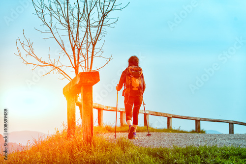 Religious pilgrimage alone