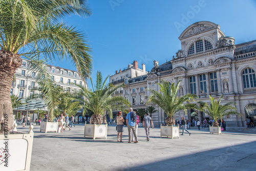 Place du Ralliement et Théâtre, Angers, France