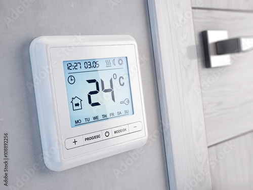 Modern digital programmable Thermostat