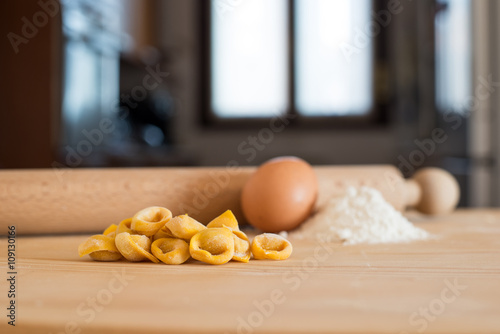 genuine Italian pasta: tortellini