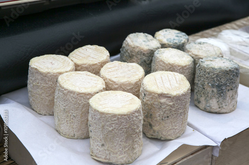 cretan soft cheese for sale on local farmers market