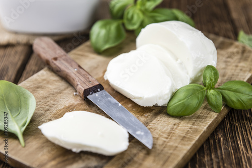 Big Mozzarella Ball (close-up shot)