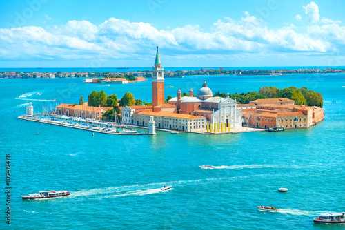 View of San Giorgio island