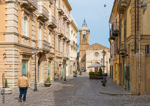 Vasto (Abruzzo, Italy) - The village overlooking the Adriatic sea