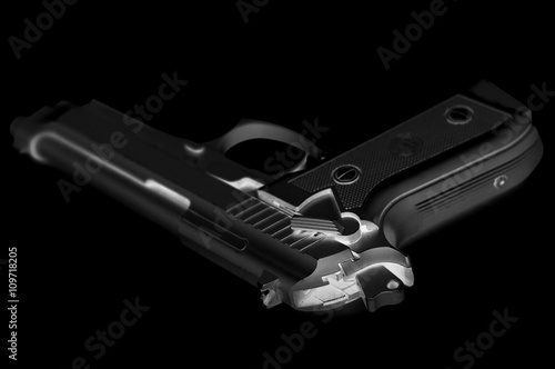 beretta 92 airgun inverted black