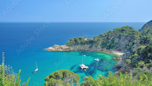 malerische Bucht an der Costa Brava nahe Tossa de Mar,Katalonien,Spanien