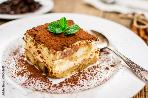 Italian dessert tiramisu