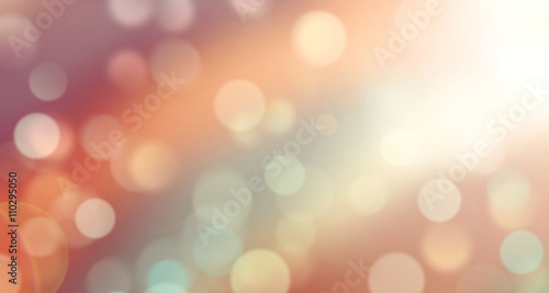 Abstract warm colors bokeh defocused blur background illustratio
