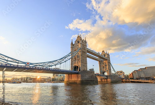 The famous Tower Bridge
