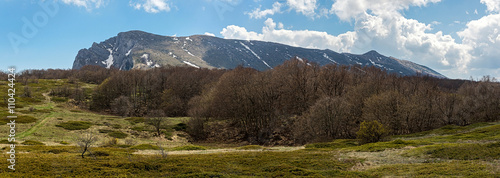 View of the upper plateau Chater-Dag