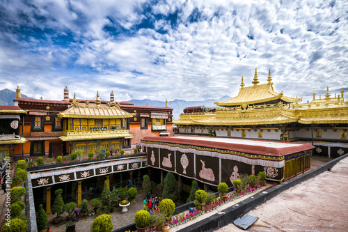 Jokhang temple in Lhasa, Tibet