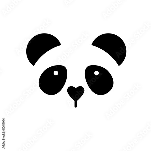 panda bear template
