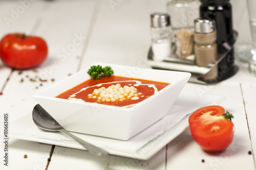 Zupa pomidorowa - Tomato soup