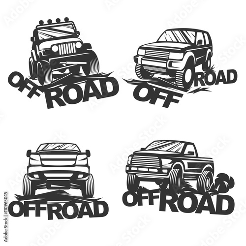 offroad set emblems