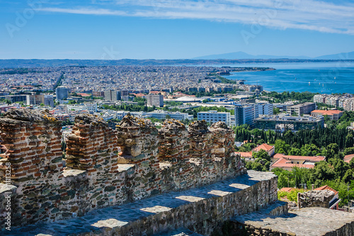 Aerial view of Thessaloniki, Greece.