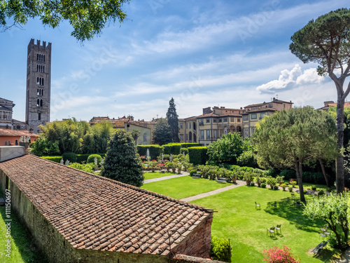 Palazzo Pfanner gardens in Lucca
