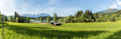 Alpen Landschaft Panorama Tirol - Wilder Kaiser