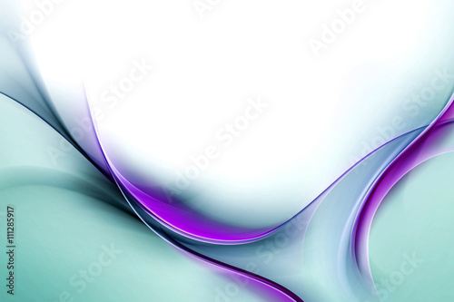 Awesome Abstract Blue Purple Wave Design