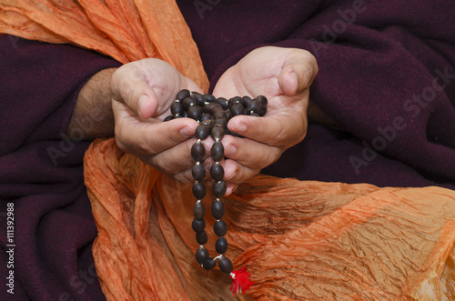 Buddhist Monk mala beads