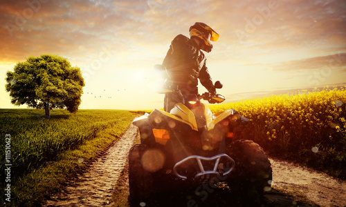 Sonntagsausflug mit dem quadbike