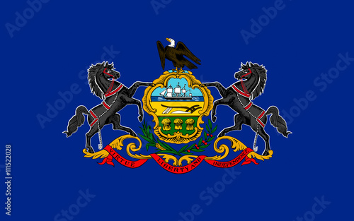 Flag of Pennsylvania, USA