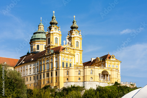 benedictine monastery in Melk, Lower Austria, Austria