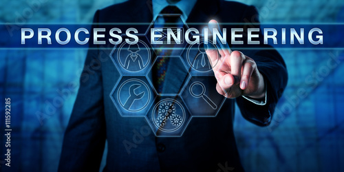 Business Manager Touching PROCESS ENGINEERING