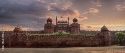 View of Delhi Fortress
