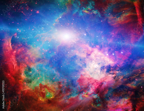 Galactic Space Elements of this image furnished by NASA
