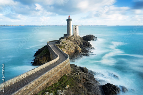 Phare du petit minou in Plouzane, Brittany, France