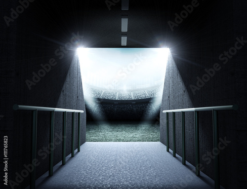 stadium tunnel