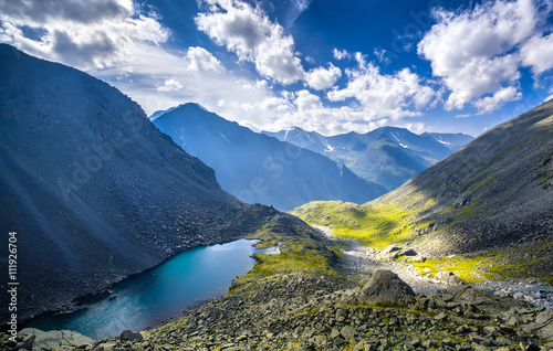 Nice view of the mountains in the Altai