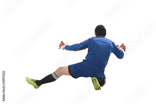 Goalkeeper catch ball