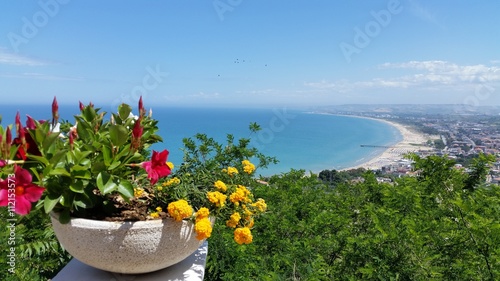 viewpoint of Vasto on abruzzo