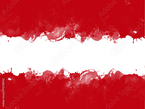 flag of Austria , grunge style