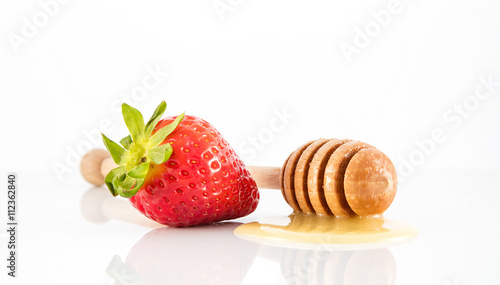 Strawberry and honey