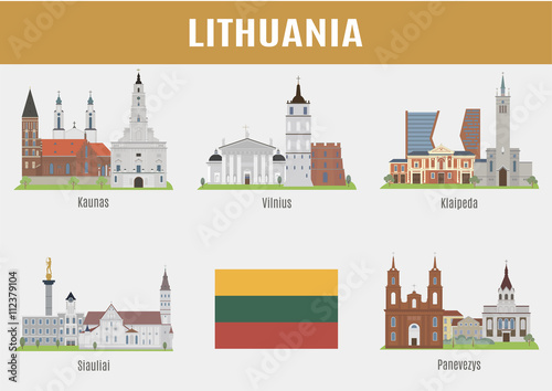 Famous Places Lithuanian cities