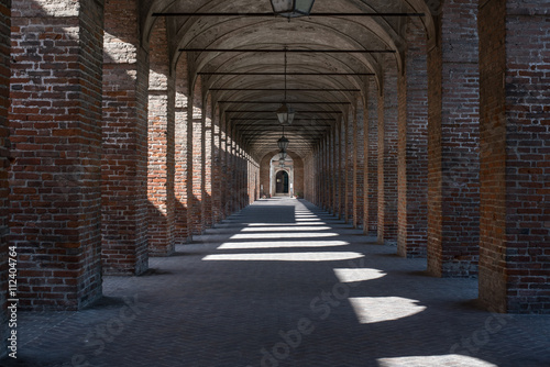 Sabbioneta Galleria degli antichi. Patrimonio Unesco