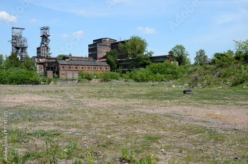Old coal mine in Poland (Bytom)