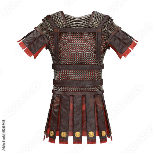 Roman armor 3d illustration