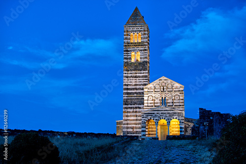Basilica di Saccargia at night (Sardinia - Italy)