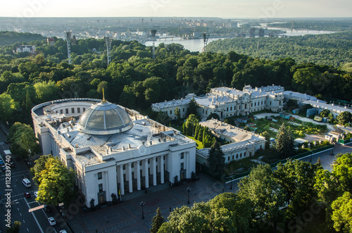 Verkhovna rada of Kiev. Administration building