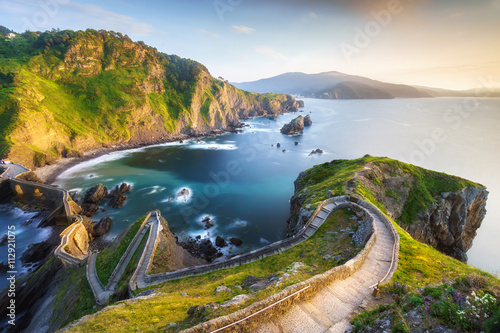 Stairs in San juan de Gaztelugatxe